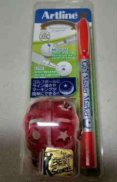 ゴルフボールマーカーのサムネイル