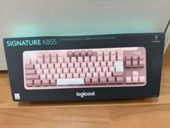 ロジクール SIGNATURE K855RO 無線 メカニカルキーボード ピンク