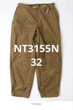 ノースフェイスパープルレーベル コーデュロイワイドテーパード パンツ　32