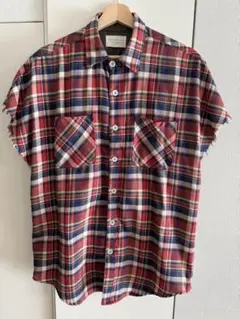 fear of god FEAR OF GOD 半袖チェックシャツ　S sizeのサムネイル