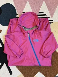 THE NORTH FACE ピンク レインウェア　丈80㎝