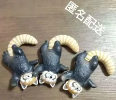 レッサーパンダ ミニチュアフィギュア 3体セット