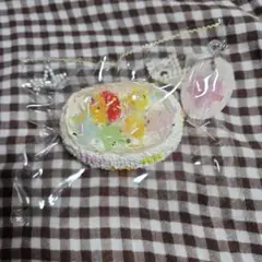 スクイーズ 扎手小蛋糕 カラフルグミ ゼリーケーキ
