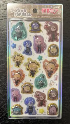 うるちゅる ポップシール 初音ミク ブラックサーカス