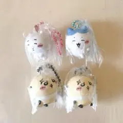 ちいかわ　ビスケット　マスコット　4点セット