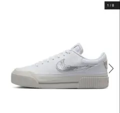 NIKE スニーカー 22.5㎝ コート レガシー シルバー