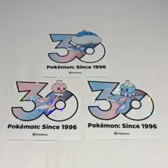 マナフィ フィオネ ポケモン 30周年記念 ステッカー シール 韓国限定