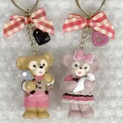 ディズニー スウィートダッフィー2017キーチェーン/ダッフィー シェリーメイ