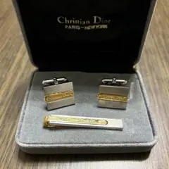 Christian Diorクリスチャンディオール カフス・ネクタイピンセット