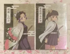 胡蝶しのぶ 栗花落カナヲ メタルポストカード