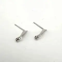 K14 WG ひし形ピアス