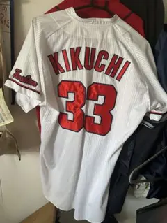 未使用 広島カープ 菊池涼介 背番号33 ハイクオリティユニフォーム L