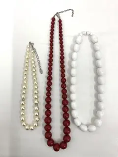 50.112【ネックレス　3本セット】ヴィンテージ　アンティーク