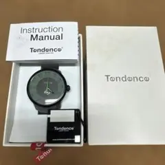 Tondance アナログ時計 グレー/グリーン