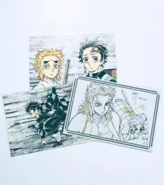 鬼滅の刃 無限列車編 幕間画 原画 ポストカード DINING