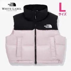 【最終値下げ】韓国 ノースフェイス ヌプシ ダウン ベスト ピンク 新品