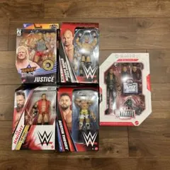 WWE フィギュア ダッドリーボーイズ&ザ・ロック WWF - メルカリ