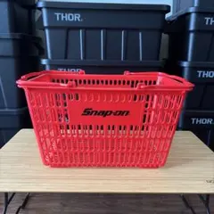 Snap-on ターコイズ ピンク バスケット ショッピングカート カゴ