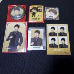 黒バス JF2025 中外 缶バッジ ポラショ シート アクスタ 特典 小金井