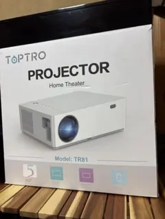 TOPTRO プロジェクター 本体 未使用品 - メルカリ