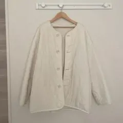 GU キルティングブルゾン