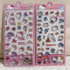 サンリオ　キティ　ぷくぷくシール　2点セット　海外正規品