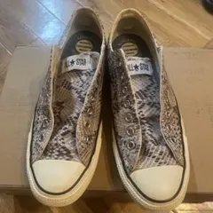 【キムタク着用・即完品】WACKOMARIA CONVERSE パイソン 野村訓市着用 キムタク着用 ワコマリア×コンバース パイソン柄