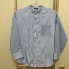 GREEN LABEL RELAXING ストライプ長袖シャツ 140