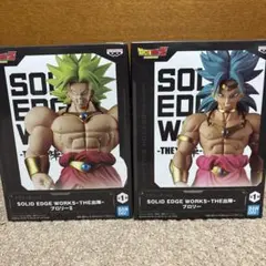 ドラゴンボールZ SOLID EDGE WORKS ブロリーⅡ フィギュア2体①
