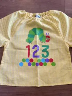 新品未使用/はらぺこあおむし/幼稚園用スモック 100サイズ/エプロン