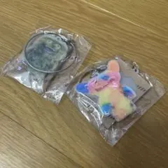 ファグラー　ガチャガチャ　ワイヤー　アクリルキーホルダー 2個セット