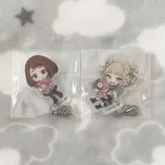 僕のヒーローアカデミア　GiGO アクリルキーホルダー　麗日お茶子　トガヒミコ