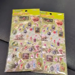 ピクミン3 ぷくぷくシール 2枚セット