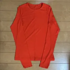 ソフトリブクルーネックt gu