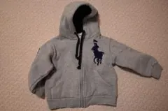 ポロラルフローレン キッズ110 グレーパーカー