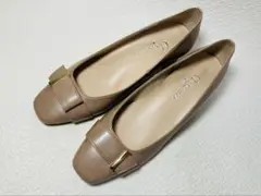 MH48◆新品◆artemis by DIANA スクエアトゥパンプス 24.5