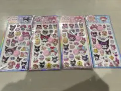 サンリオキャラクターシール４枚セット