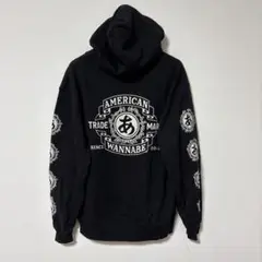 希少【American wannabe】 ロゴスウェット