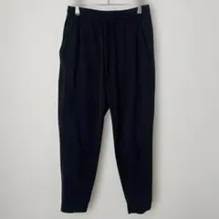 ユニクロ ウルトラストレッチアクティブジョガーパンツ M ブラック スポーティ