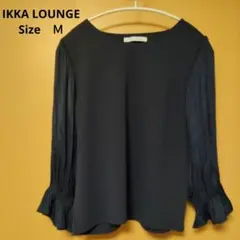 IKKA LOUNGE 五分袖ブラウス M
