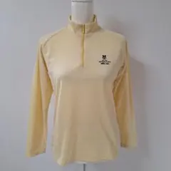 ミズノ/mizuno 長袖 ハーフジップ ポロシャツ【L】enzanso