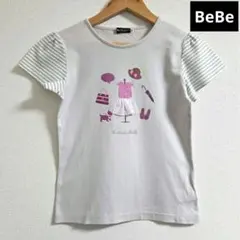 【美品】BeBe 半袖Tシャツ 150㌢のサムネイル