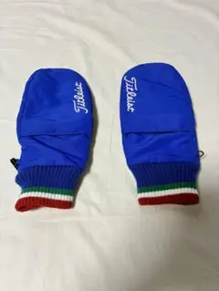 Titleist ゴルフ用防寒ミトン ブルーのサムネイル