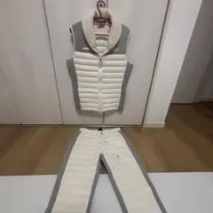 muta marine ダウンセットアップ グレー/アイボリー