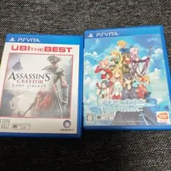 PS Vita ソフト2本セット アサシンクリード ソードアートオンライン
