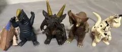 怪獣 ソフビ フィギュア 5体セット
