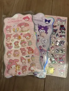 おしりシール　サンリオ　ぷにぷに　3枚セット