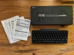 PFU HHKB HYBRID Type-S 墨 無刻印 吸振マット付きのサムネイル