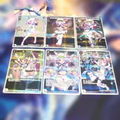 ウィクロス WIXOSS あーや ホロ キラ 6枚セット まとめ売り