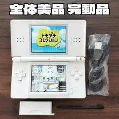 全体美品 完動品 ニンテンドーDS Lite ホワイト 本体 新品付属品②